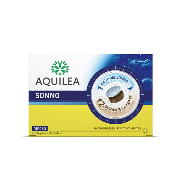 Aquilea Sonno Integratore Rilassante 30 Compresse