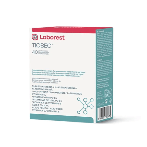 Laborest Tiobec Integratore per il Sistema Nervoso 40 Compresse — confronto prezzi