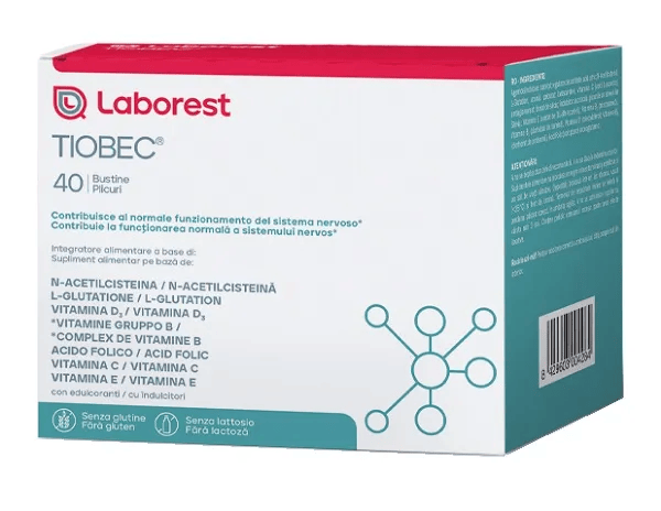 Tiobec Nuova Formula Integratore per il Benessere Generale e Antiossidante 40 Bustine — confronto prezzi