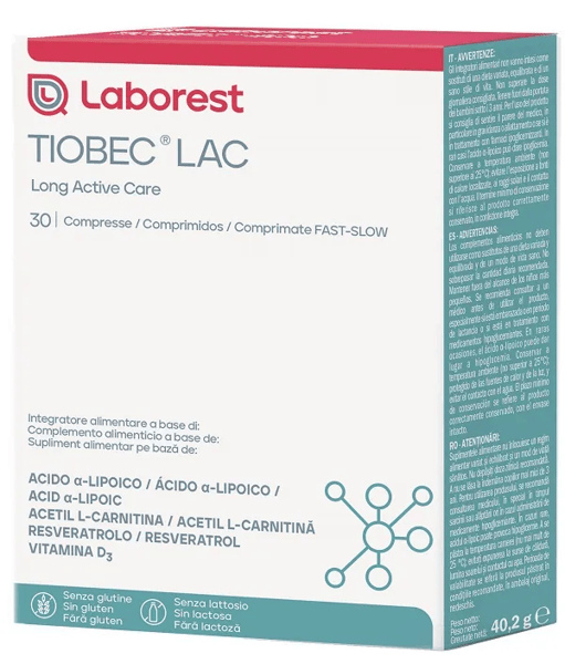 Tiobec Lac 30 Compresse — confronto prezzi
