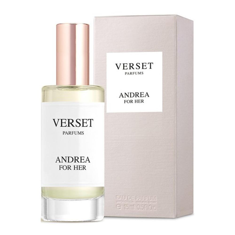 Verset Parfums Andrea For Her Profumo Donna Travel Size, 15ml