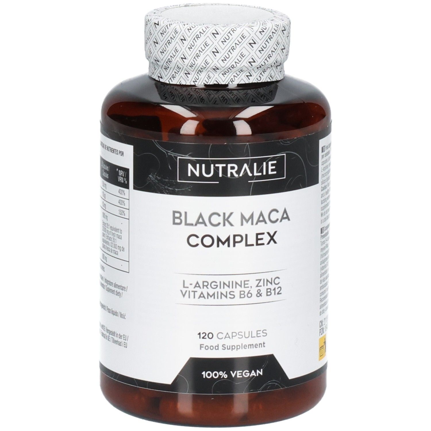 Nutralie Maca capsule ad alto dosaggio 120 pz Capsule