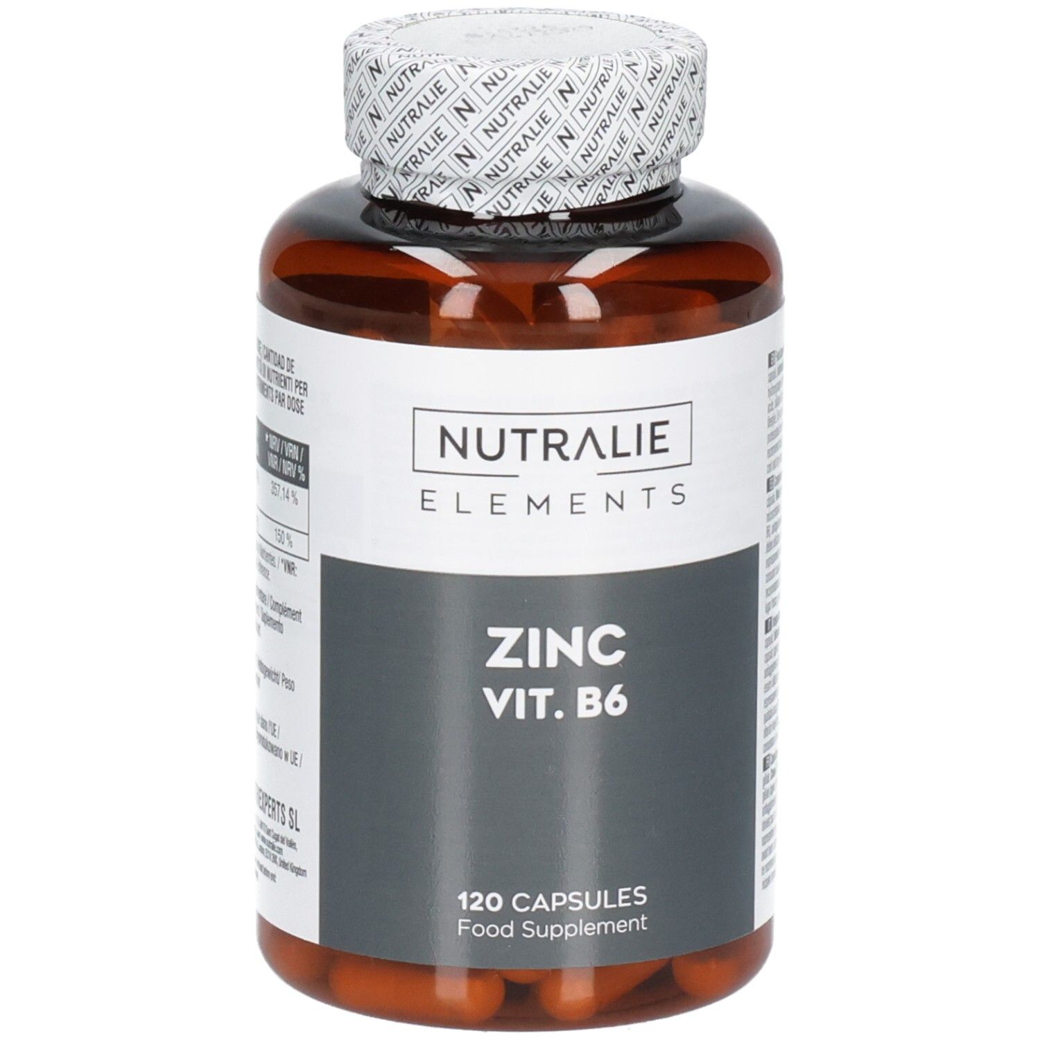 Nutralie Zinco e Vitamina B6 ad alto dosaggio 120 St
