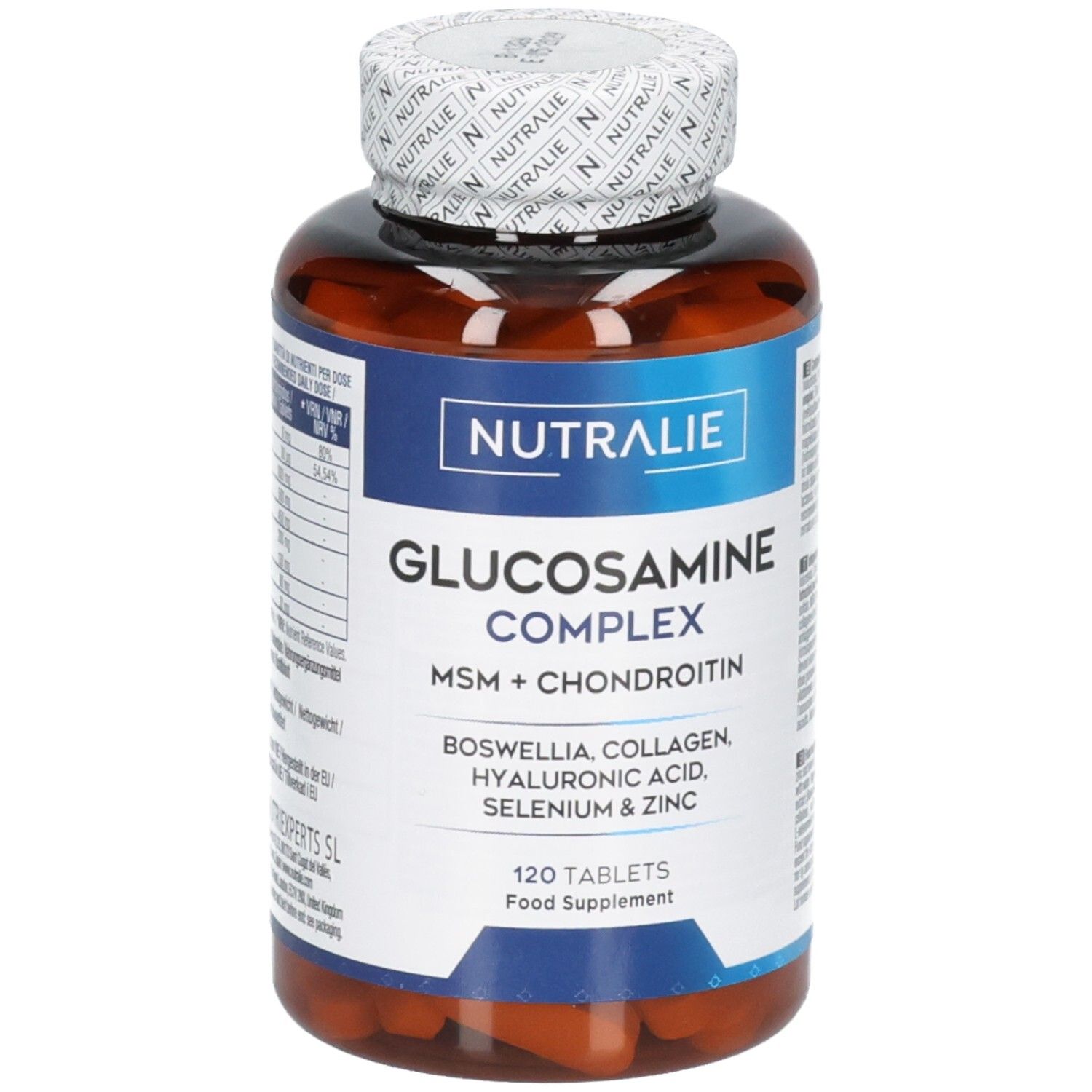 Nutralie Glucosamina e Condroitina ad alto dosaggio con MSM collagene 120 St
