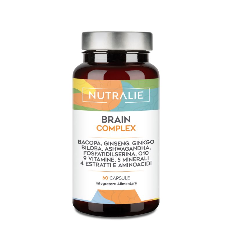 Nutralie Brain Complex 60 Capsule - Integratore Per Memoria E Concentrazione