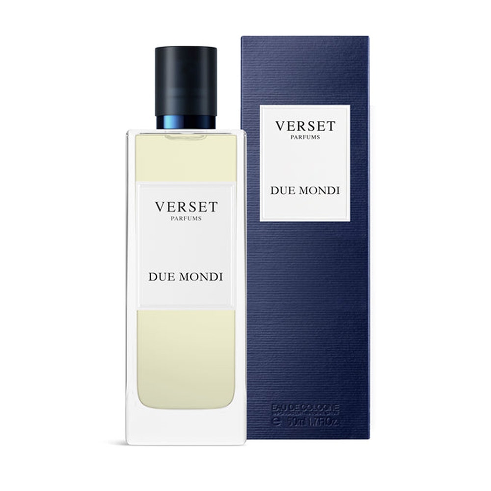 Verset Due Mondi Eau De Cologne Uomo Natural Spray 50ml