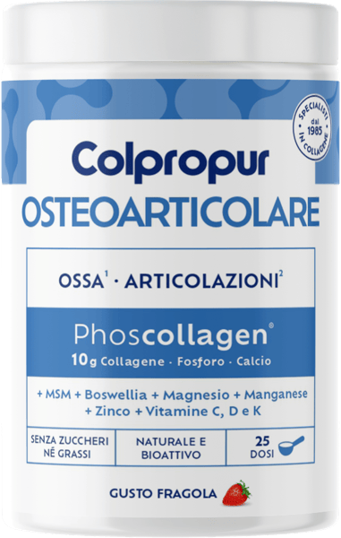Colpropur Osteoarticolare 340 gr Integratore per Ossa e Articolazioni Gusto Fragola