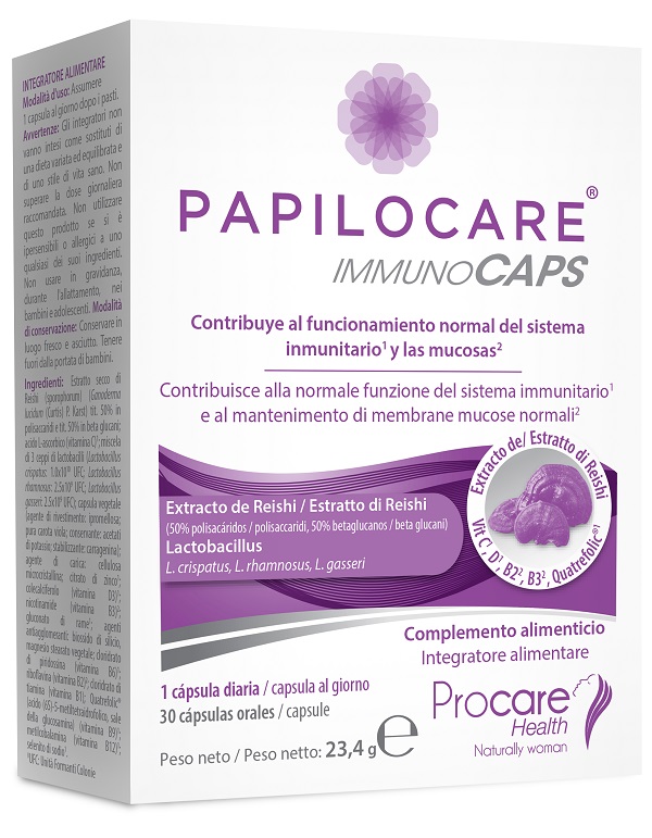 PAPILOCARE IMMUNOCAPS 30CPS — confronto prezzi