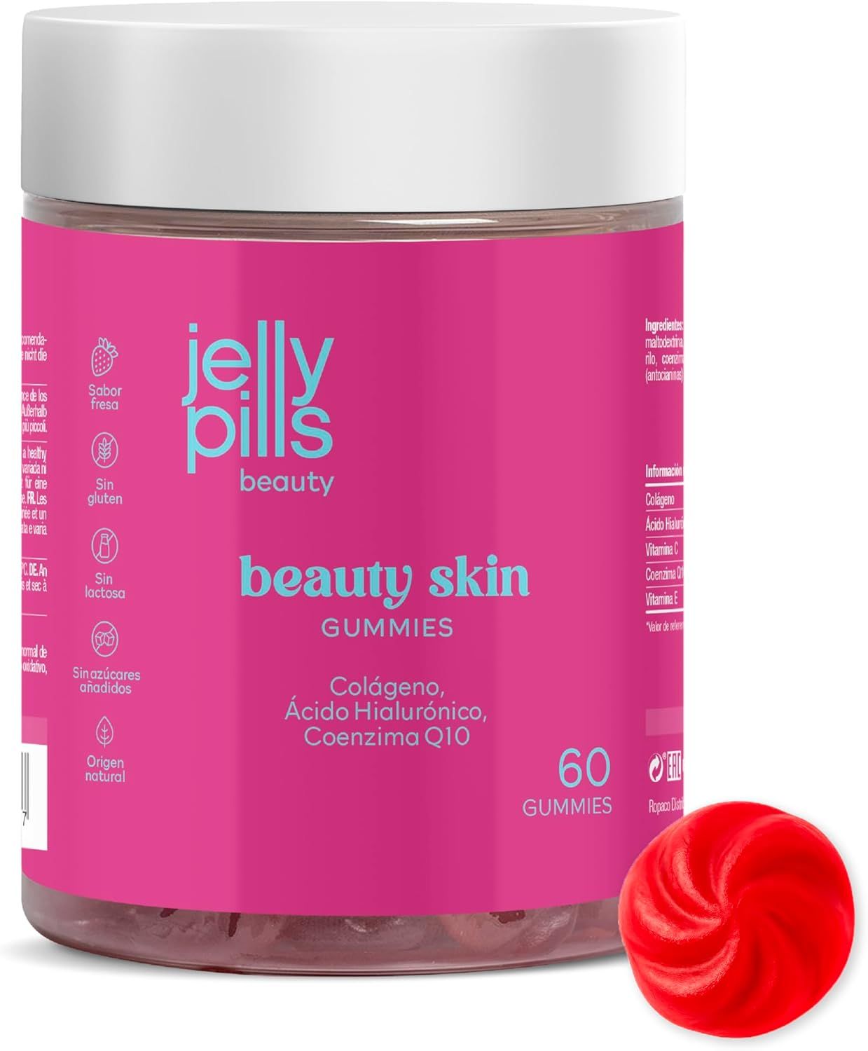 Jelly pills beauty skin 60 gummies — confronto prezzi