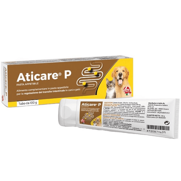 AtiAticare P Pasta Appetibile Per la Regolazione del Transito Intestinale in Cani e Gatti 100 gr — confronto prezzi