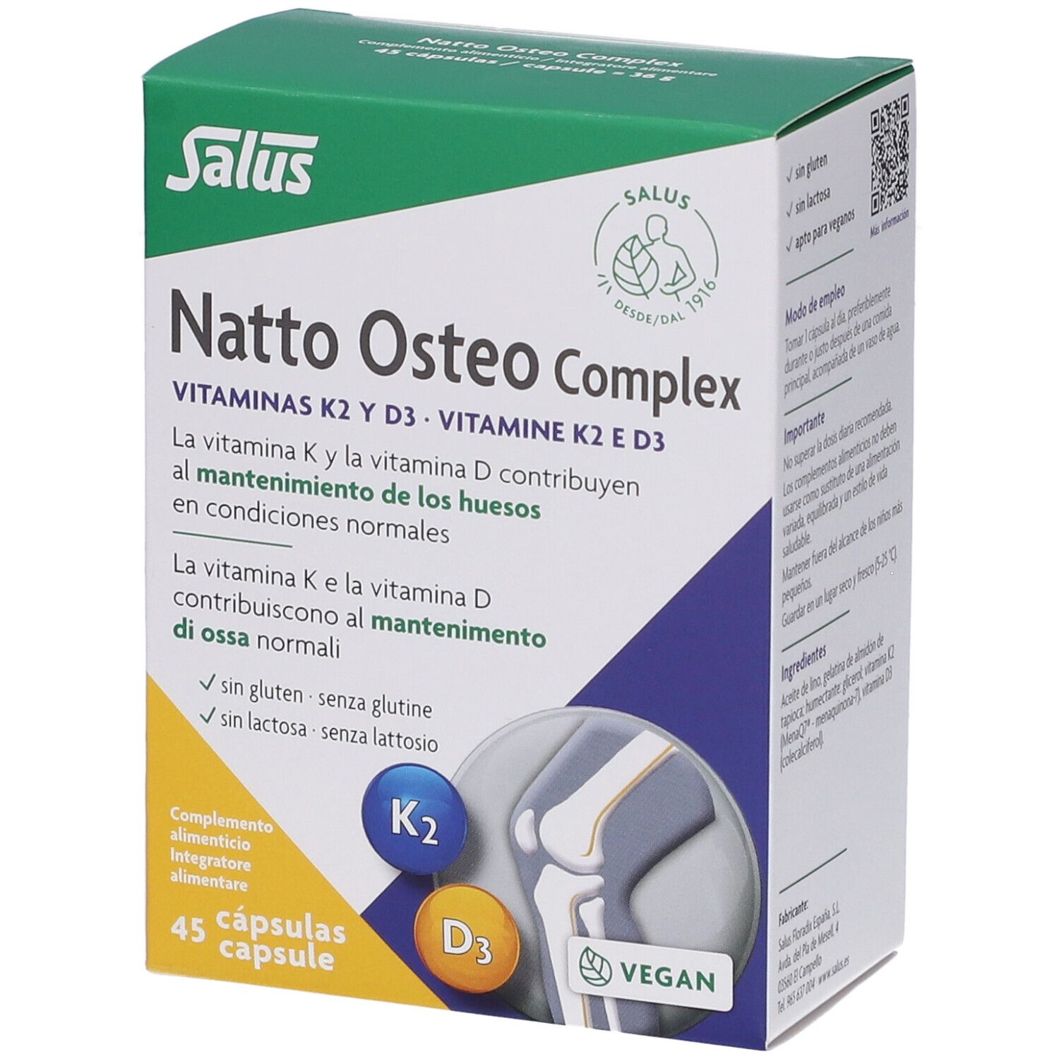 Salus Natto Osteo Complex Capsule 36 g