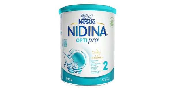 Nidina Optipro 2 Latte Di Proseguimento Polvere 800 Grammi
