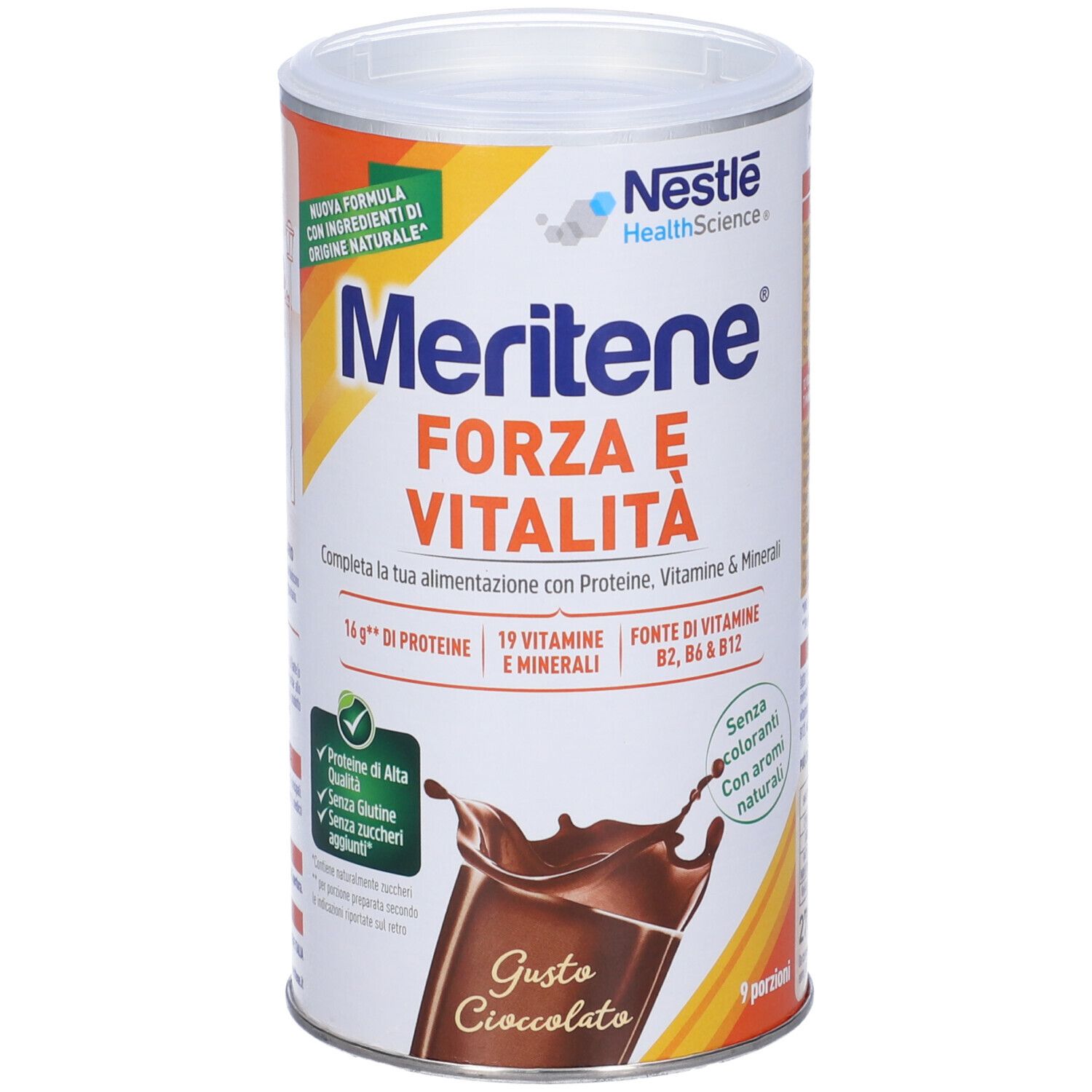 Meritene Forza & Vitalità - Polvere Gusto Cioccolato, 270g