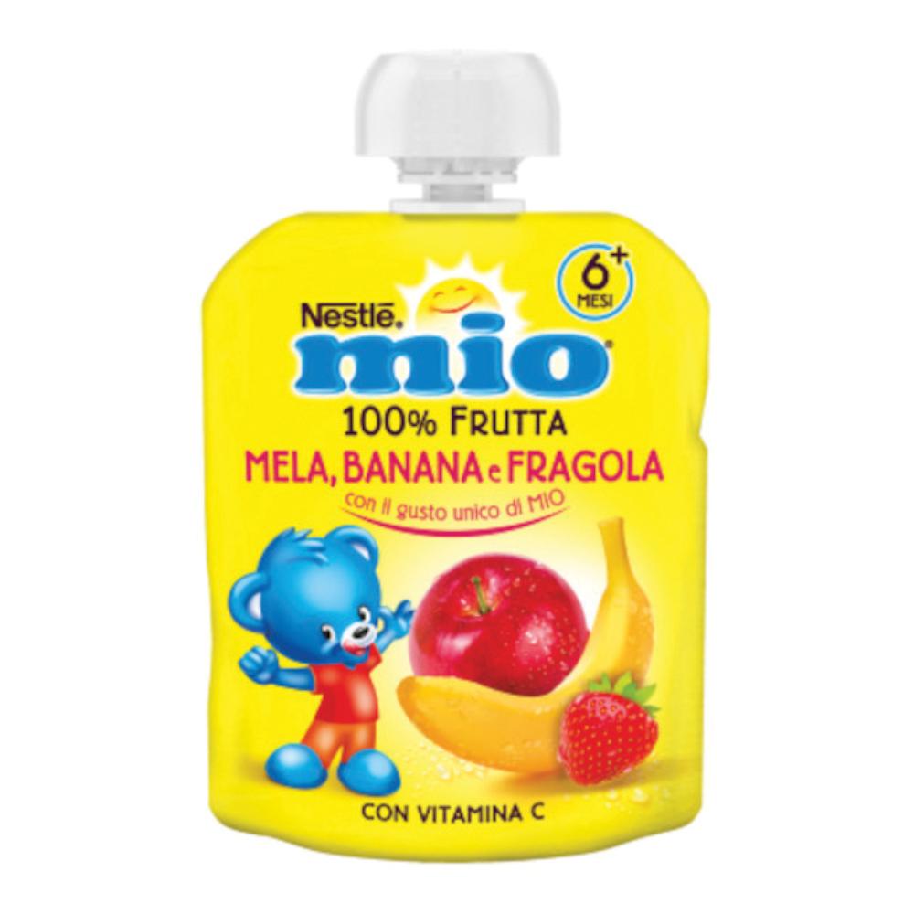 Mio pouch omogeneizzato mela banana fragola 90 g