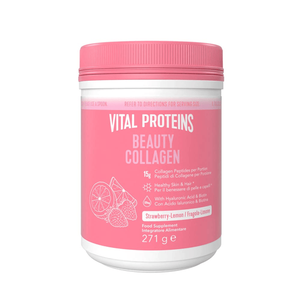 Vital Proteins Beauty Collagen Integratore di Collagene, Acido Ialuronico e Biotina 271g