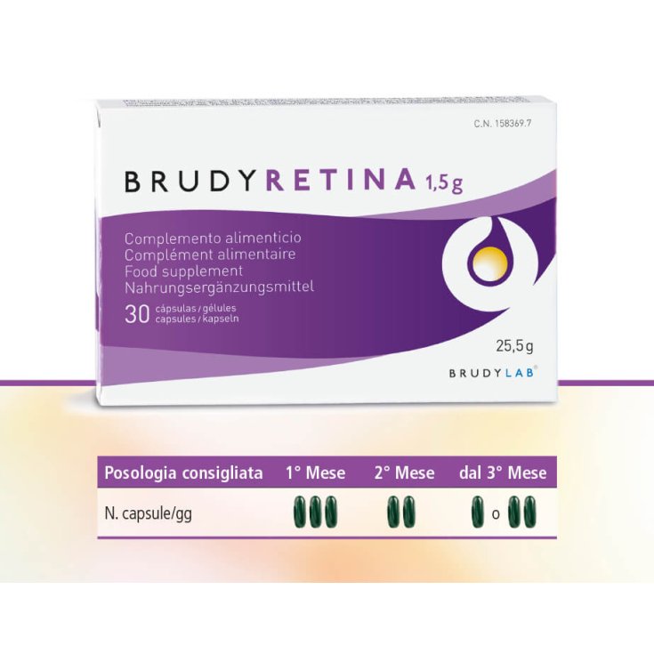 Brudyretina 30 Capsule 28,18 g — confronto prezzi