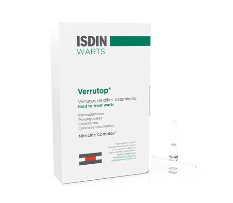 Isdin Warts Verrutop Trattamento Verruche 4 Fiale
