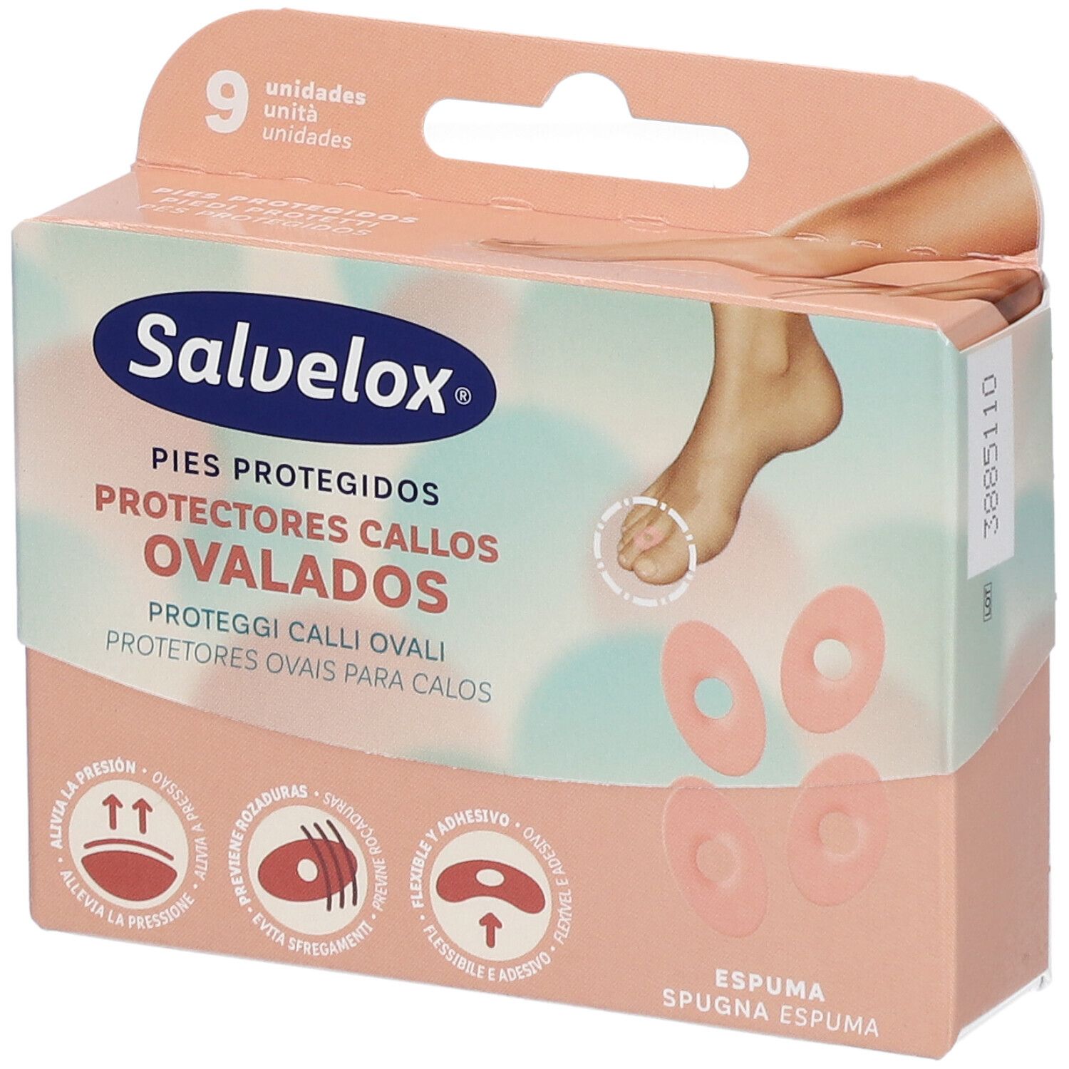 Salvelox® Proteggi Calli Ovali 9 pz Cerotto