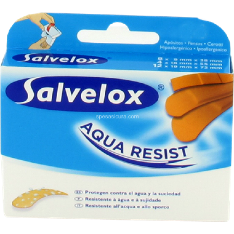 Salvelox Aqua Resist Cerotti Misti 25 pz Cerotto