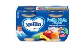 MELLIN MERENDA YOG FR MI2X120G — confronto prezzi