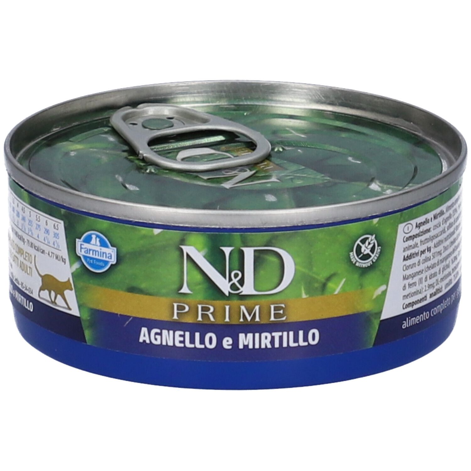 Farmina N&D Wet Cat Prime Agnello 80 g Mangime