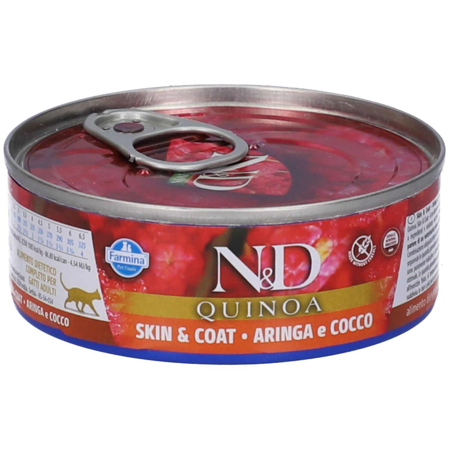 Farmina N&D Cat Quinoa Skin & Coat Herring Coconut 80 g Mangime — confronto prezzi