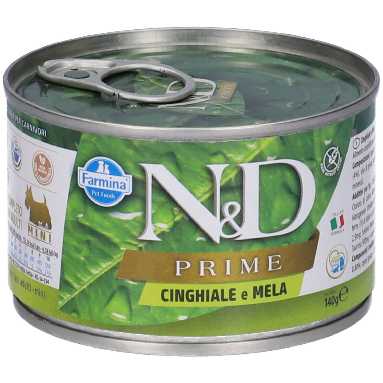 N&d Prime Cinghiale e Mela Cibo Umido 140 g Mangime — confronto prezzi
