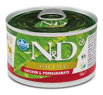 N&d dog prime chicken & pomegranate 140 g — confronto prezzi