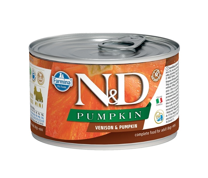 N&D Dog Venison & Pumpkin Mini 140 Gr — confronto prezzi
