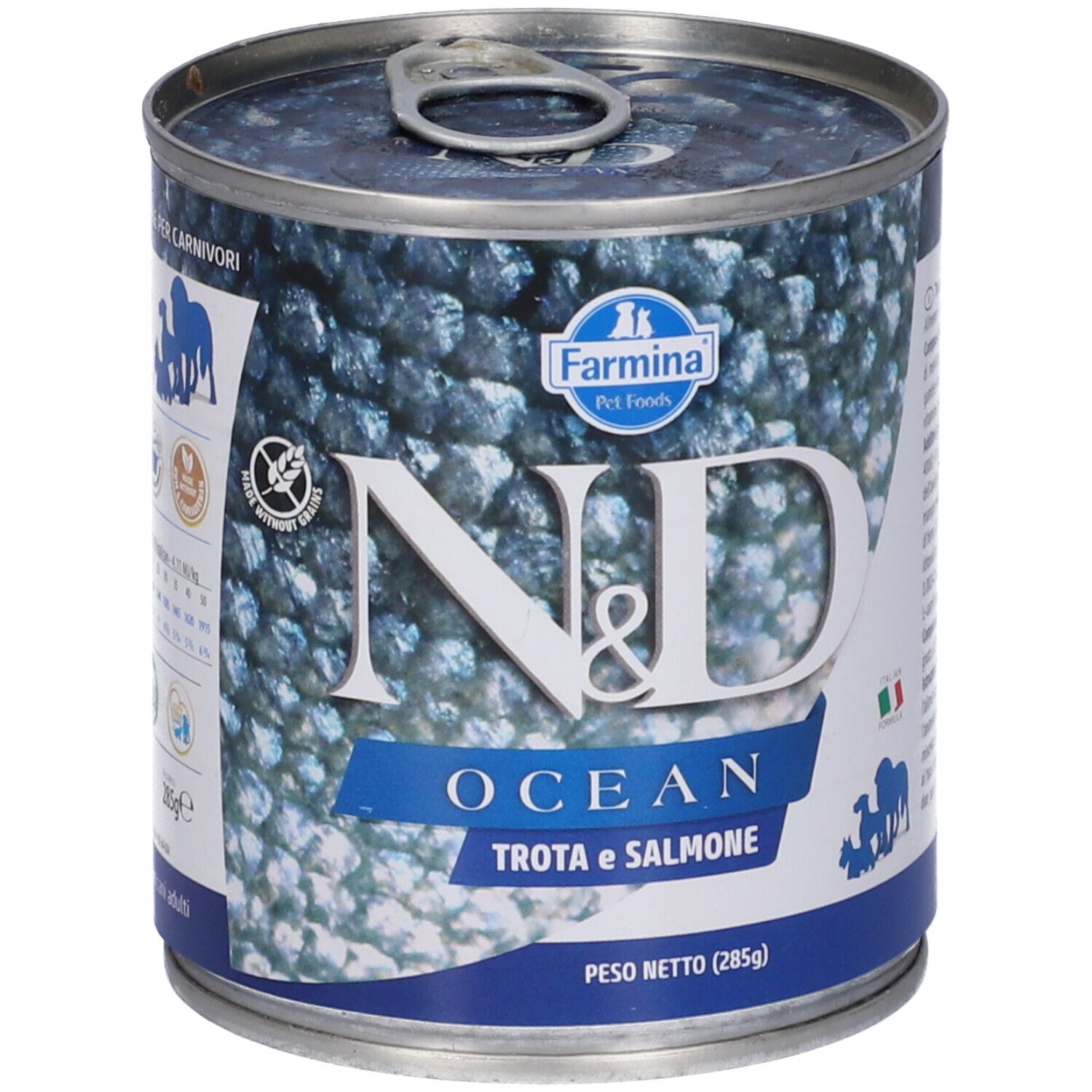 Farmina N&d Dog Ocean Sea Trota & Salmone 285 g Mangime
