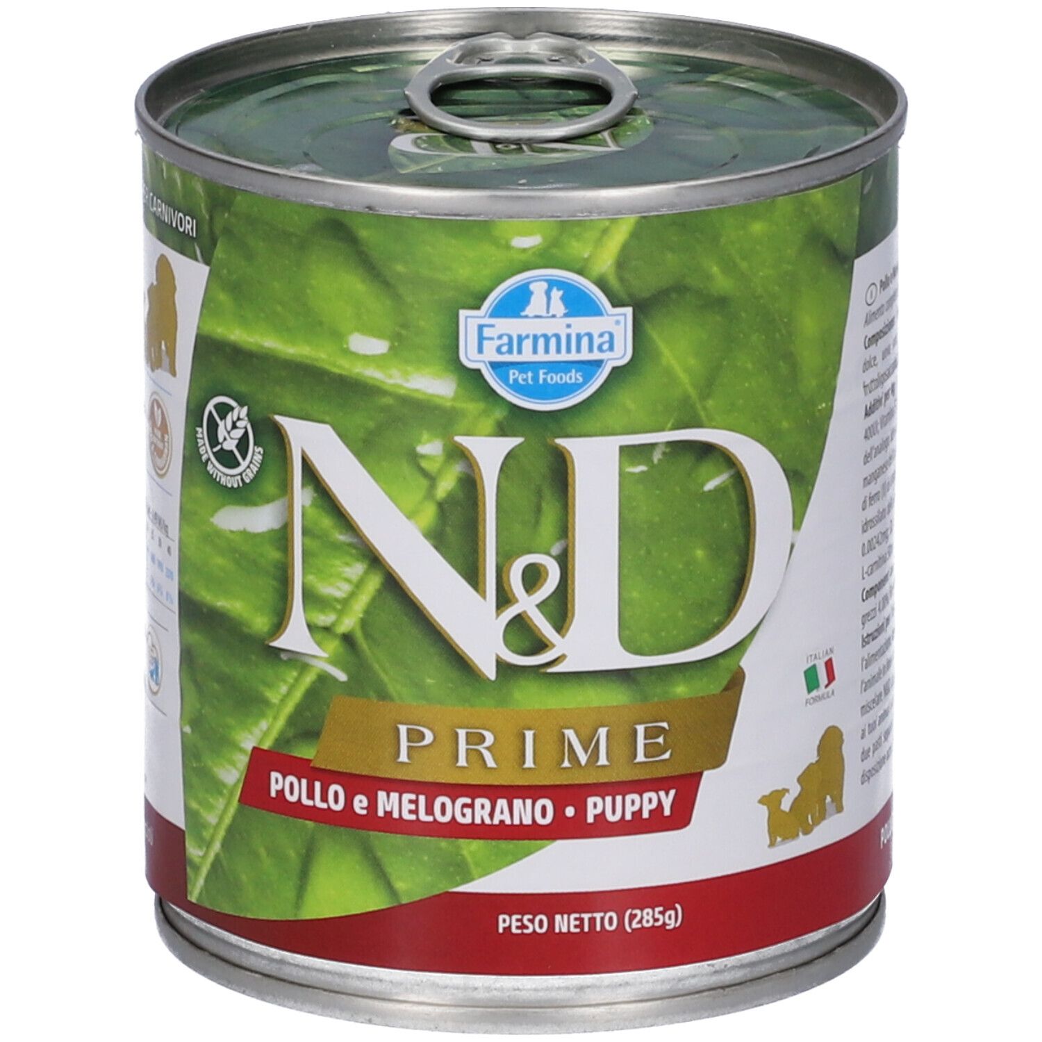 N&D Prime Pollo e Melograno Puppy Cibo Umido 285 g Mangime — confronto prezzi
