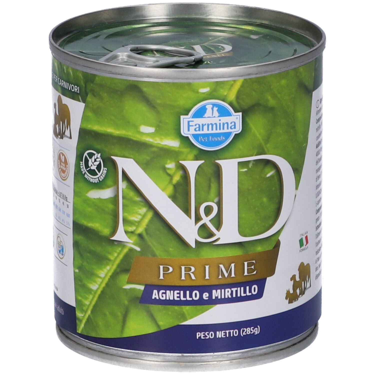 N&d Prime Agnello e Mirtillo - Adulti Mini Cibo Umido 285 g Mangime