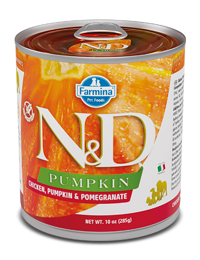 Farmina N&D Pumpkin per Cani Adulti con Pollo Zucca e Melograno 285 g Mangime