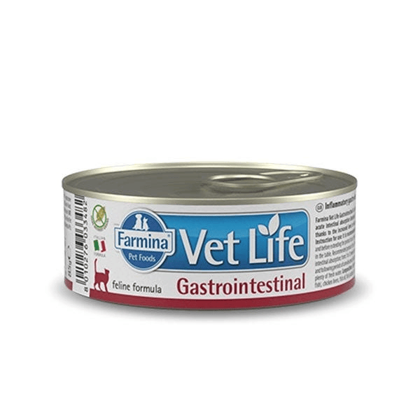 Farmina Vet Life Gastrointestinal Cibo Umido Per Gatti Lattina 85G