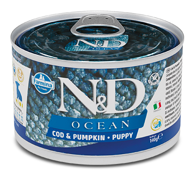 Farmina N&d Dog Ocean Sea Merluzzo & Zucca Puppy 140 g Mangime