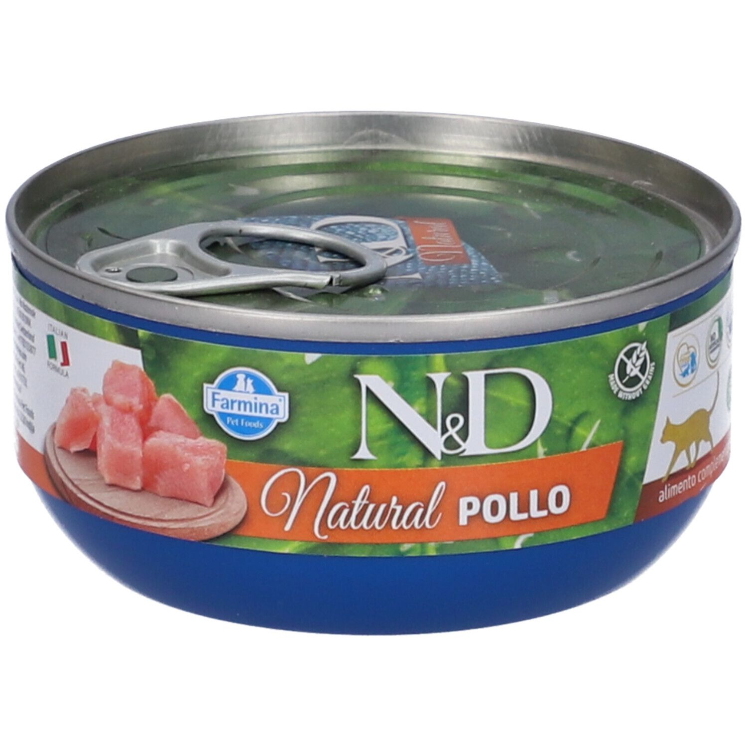 Farmina N&D Natural con Pollo Wet Food per Gatti Adult 70 g Mangime — confronto prezzi