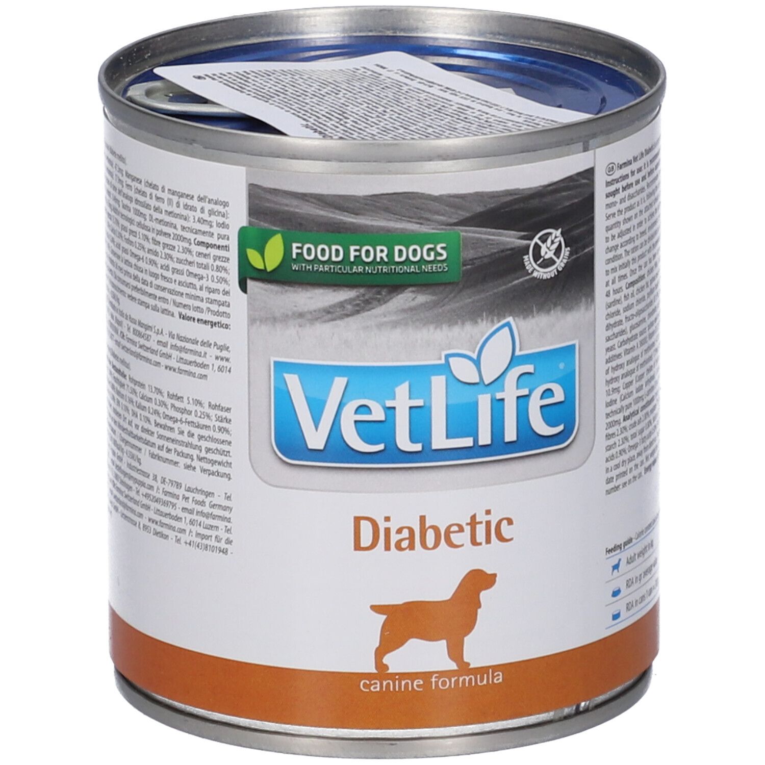 Farmina Vet Life Diabetic Wet Food Canine 300 g Mangime