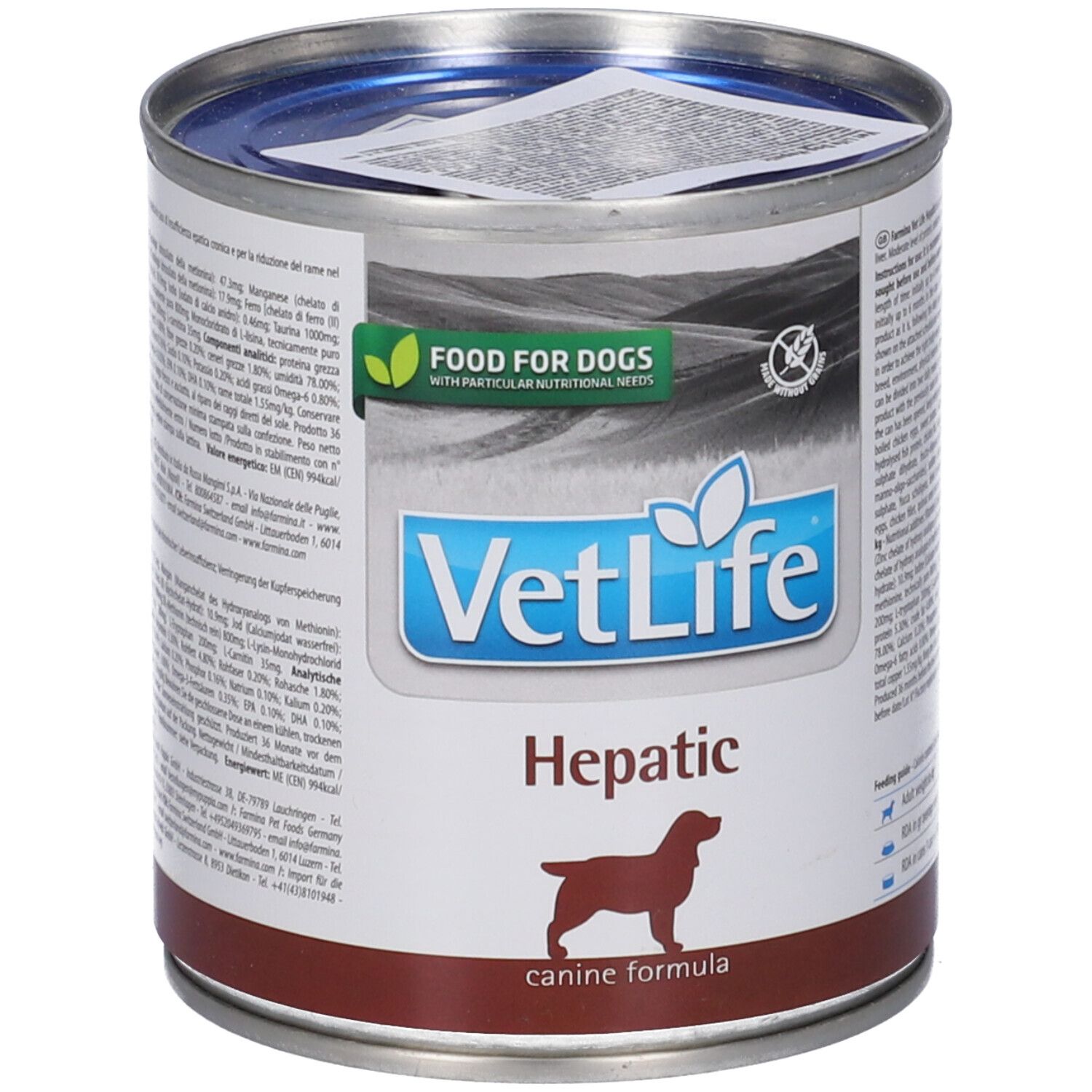 Farmina Vet Life Hepatic Wet Food Canine 300 g Mangime