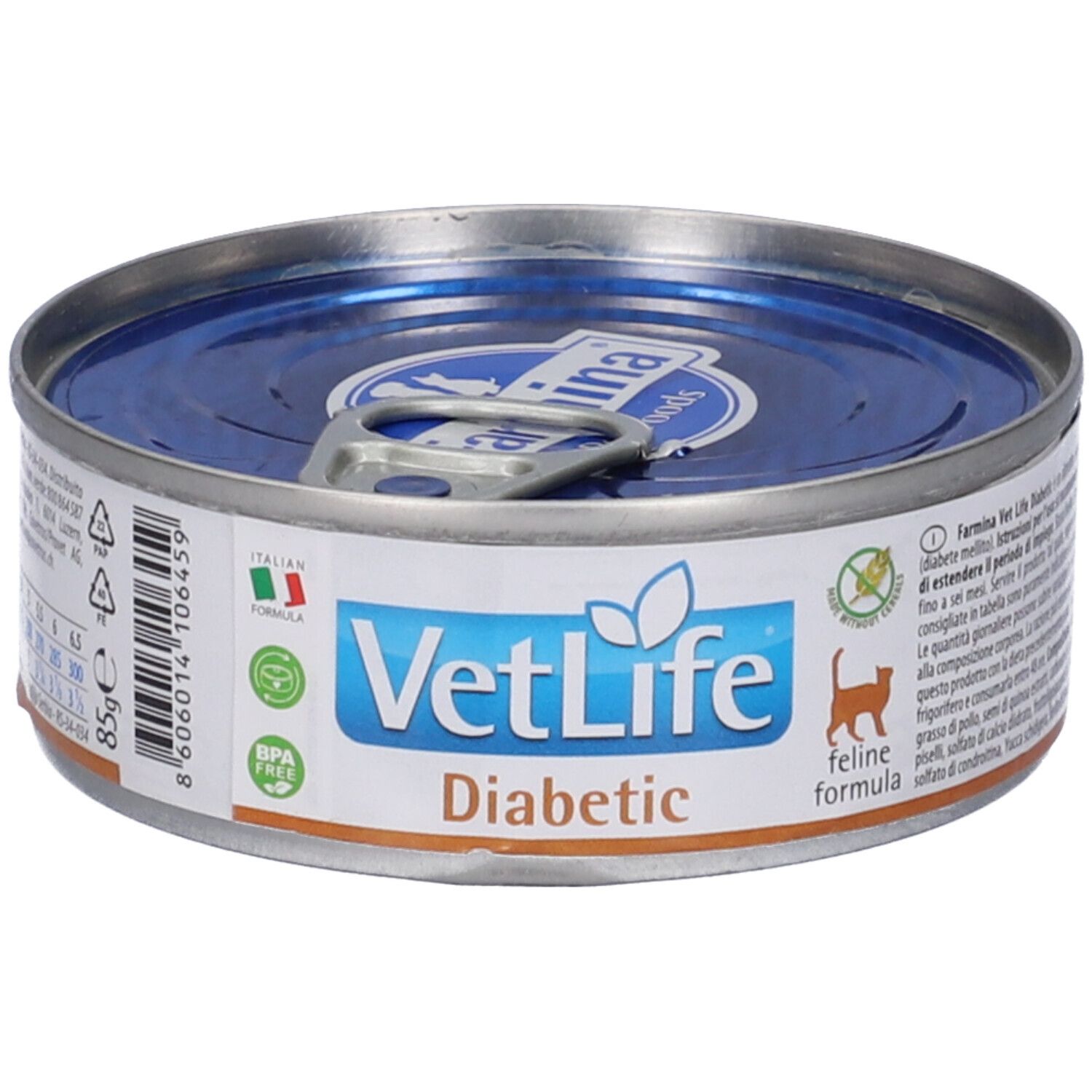 Vet Life Nat Diet Cat Diabete 85 g Mangime