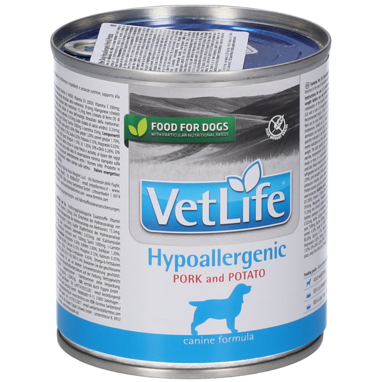 Farmina Vet Life Hypoallergenic Pork & Potato Wet Food Canine 300 g Mangime