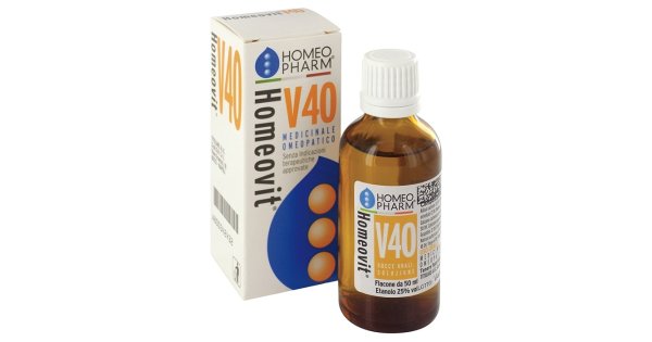 Homeovit V40 Gocce Orali Omeopatiche 50 ml