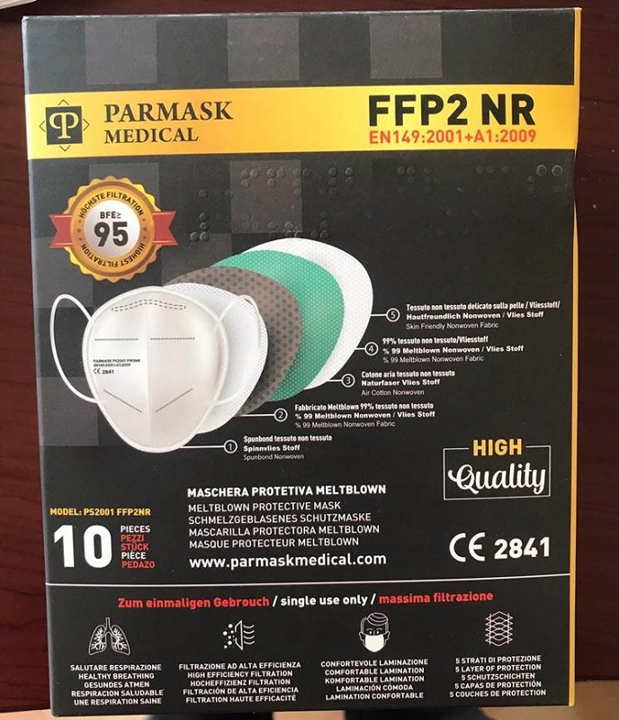 MASCHERINA FFP2 PS2001 NE 10PZ — confronto prezzi