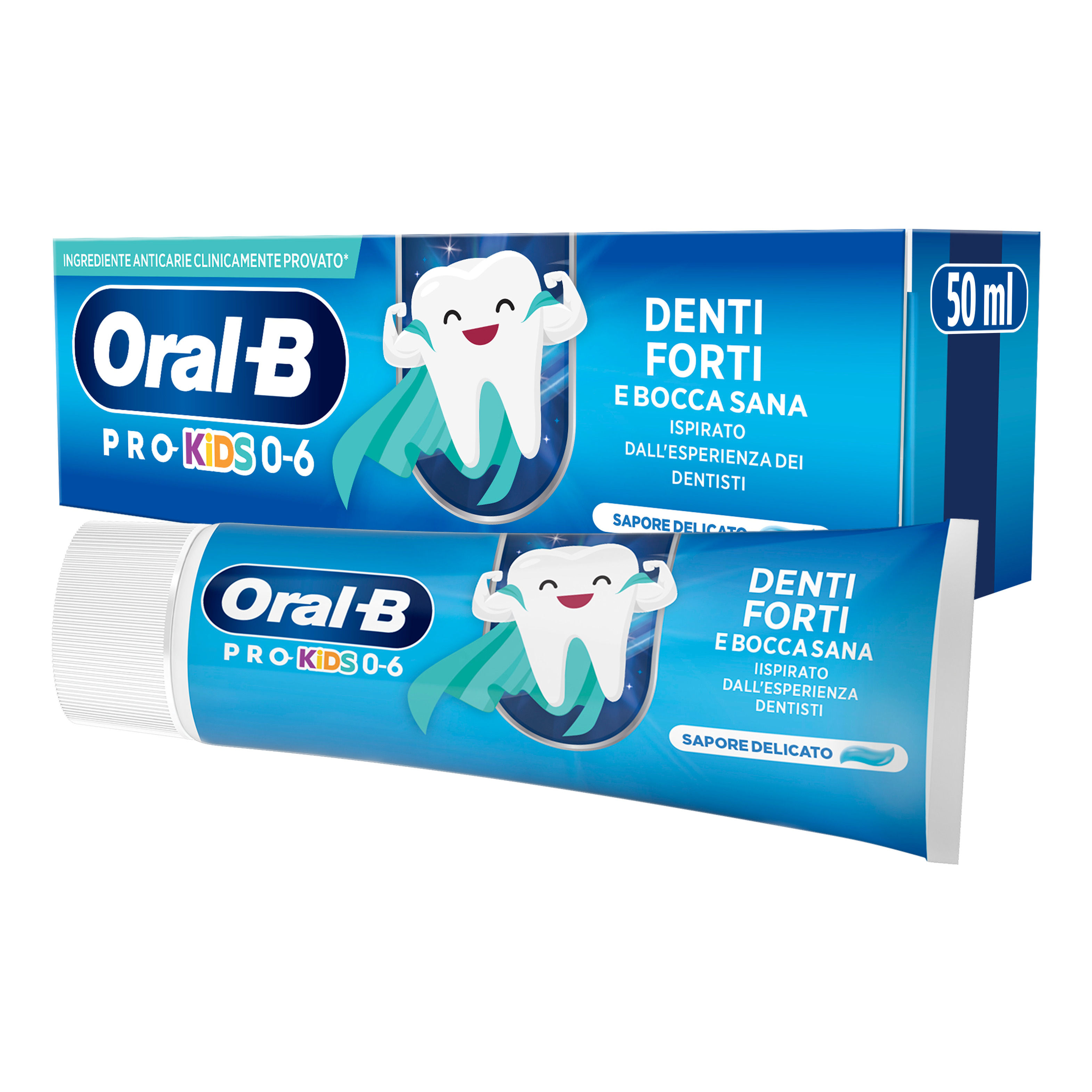 Oralb dentifricio kids 0-6 anni 50 ml