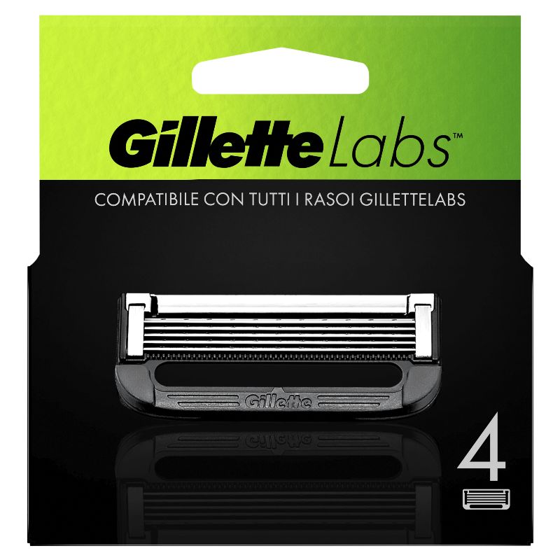 Gillette Labs Ricariche 4 pezzi