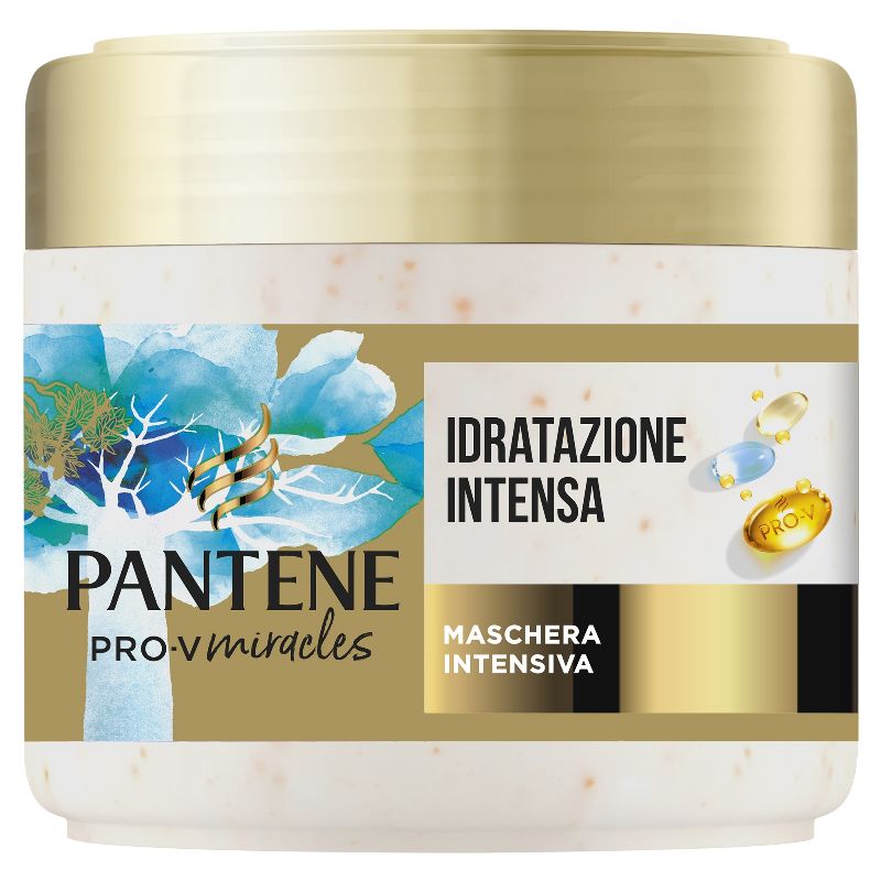 Pantene - Pro-V Miracles Idratazione Intensa - Maschera Dissetante Per Capelli Secchi 300 ml — confronto prezzi