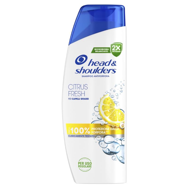 HEAD &amp; SHOULDERS - Citrus fresh - shampoo antiforfora per capelli grassi 250 ml — confronto prezzi
