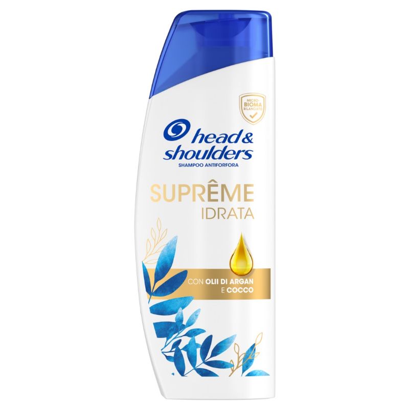 HEAD & SHOULDERS - Supreme Idrata - Shampoo Antiforfora Con Olii di Argan E Cocco 250 Ml — confronto prezzi