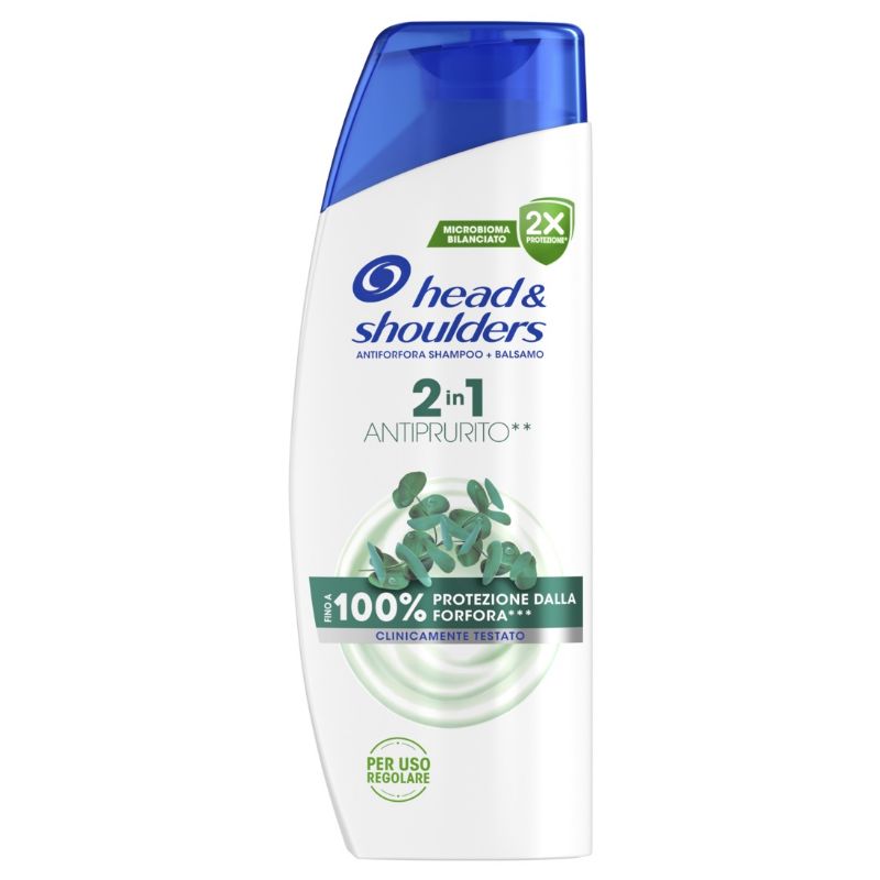 HEAD &amp; SHOULDERS - 2 In 1 Antiprurito - Shampoo + Balsamo Antiforfora 250 ml — confronto prezzi