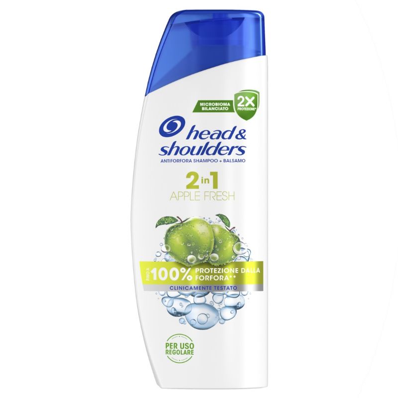 HEAD & SHOULDERS - SHAMPOO APPLE FRESH ANTIFORFORA 2 IN 1