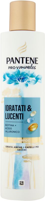 Pantene - Pro-V Miracles Idratati & Lucenti - shampoo per capelli secchi 250 ml — confronto prezzi